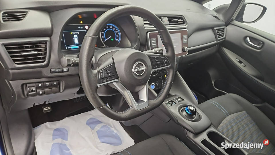 Nissan Leaf 40kWh Acenta Z Polskiego Salonu czujnik parkowania mazowieckie Warszawa