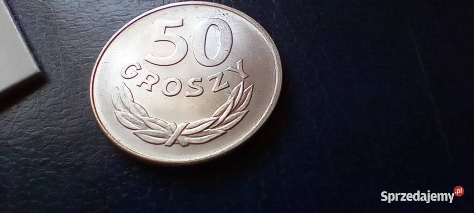 Stare monety 50 groszy 1976 PRL Polska Cudo Numizmatyka Lesko sprzedam