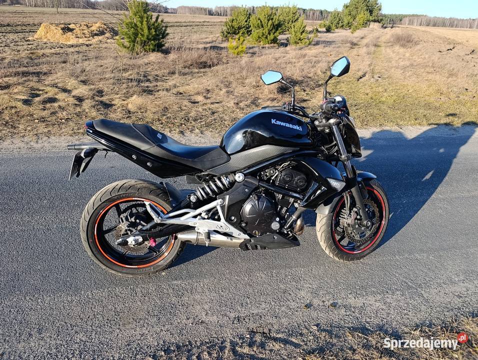 Kawasaki ER 6N niski przebiegdoiwestowany łódzkie Kodrąb