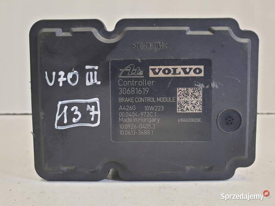 Volvo V70 III S80 II POMPA ABS Sterownik Janów