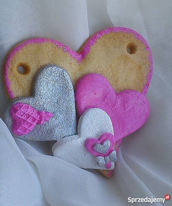 Serca z dowolnym napisem dzień babci dziadka dolnośląskie Nowa Ruda