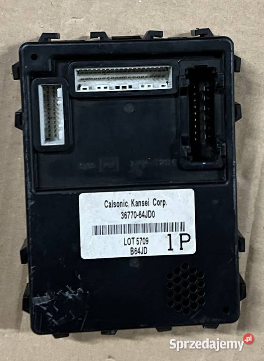 SUZUKI GRAND VITARA 0622r MODUŁ STEROWANIA BCM śląskie Sosnowiec