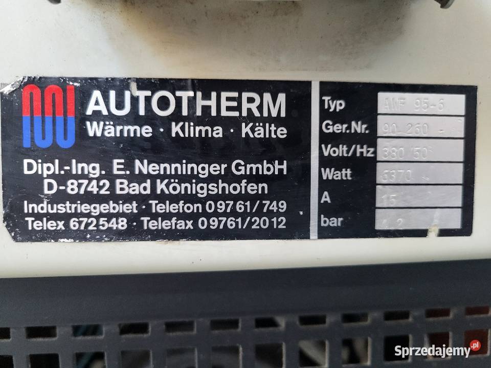 Termostat regulator temperatury formy wtryskowej zachodniopomorskie Białogard sprzedam