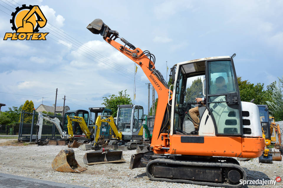 Mini koparka SCHAEFF HR14 3000 3Łyżki nie Złoczew sprzedam