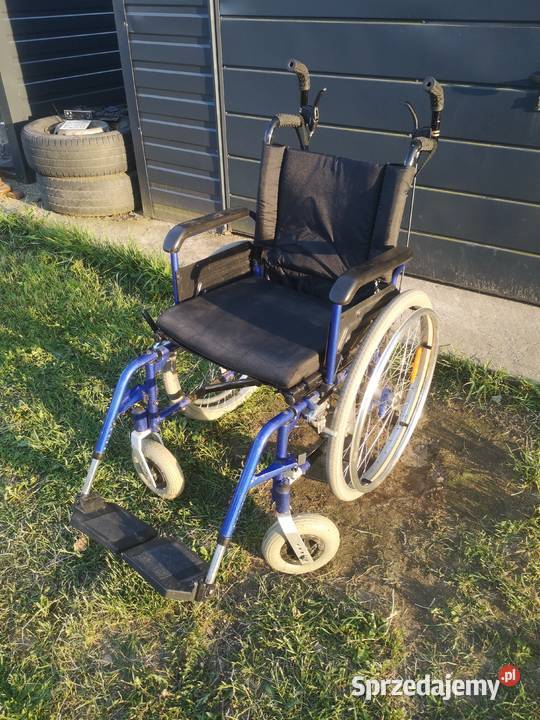 Wózek inwalidzki aluminiowy Aleksandrów Łódzki sprzedam