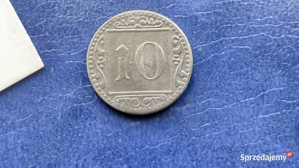 Stare monety 10 fenig 1918 Munster Niemcy