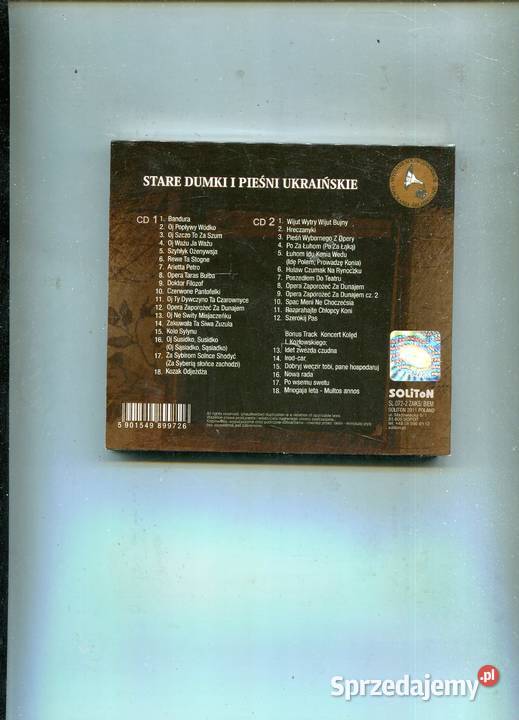 Stare dumki i pieśni ukraińskie 2 Płyty CD Szczecin