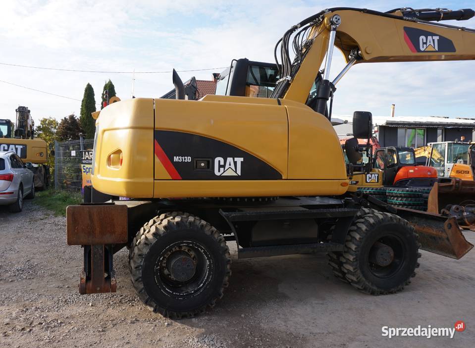 Koparka kołowa CAT M 313 D 2014 nie Jeziorko