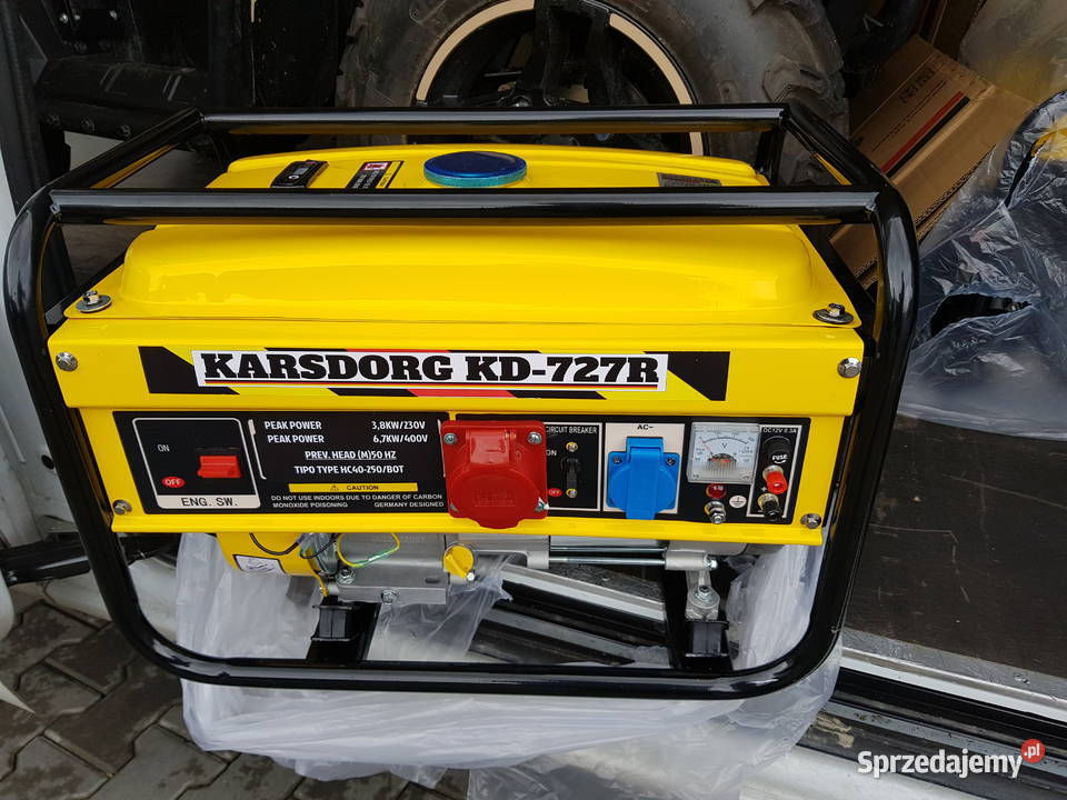 Agregat prądotwórczy KARSDORG KD727R Zadry