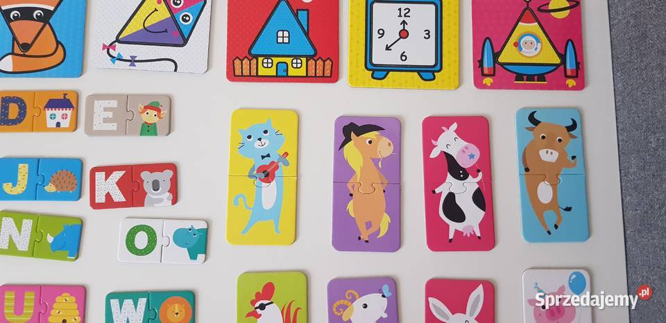 Puzzle Czuczu literki zwierzątka kwadraty mazowieckie Warszawa