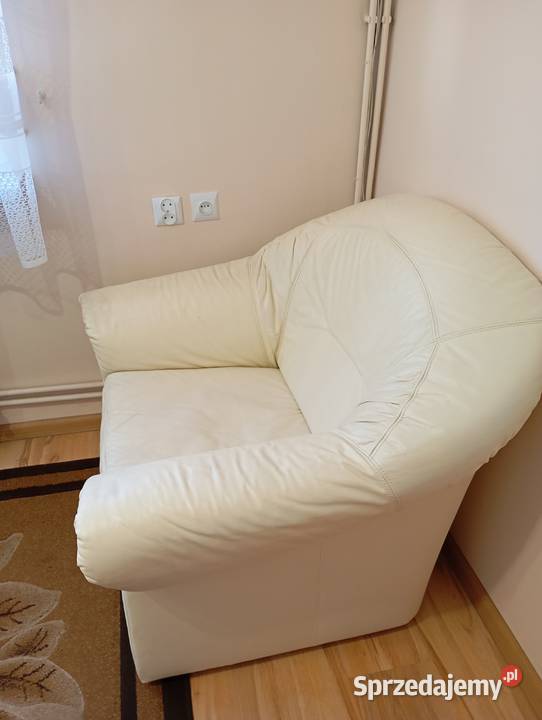 Narożnik skórzany z fotelem Szamotuły