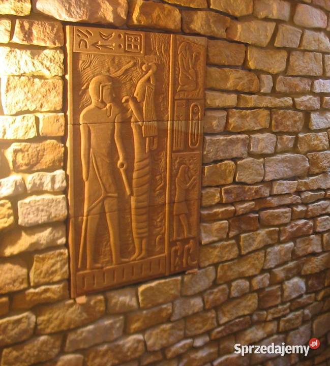 Żółty kamień elewacyjny na dom ściany elewacje z sprzedam