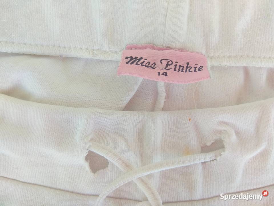 Damskie spodnie MISS PINKIE bawełna Bez wzoru Spodnie Szczecin