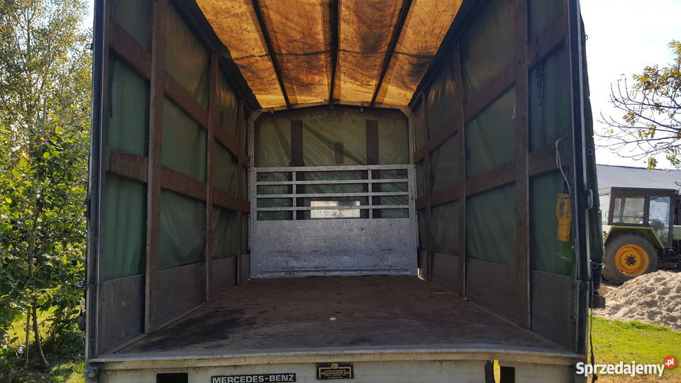Mercedes 409D KACZKA Bliźniak Winda Alu burty 3500kg Przytyk