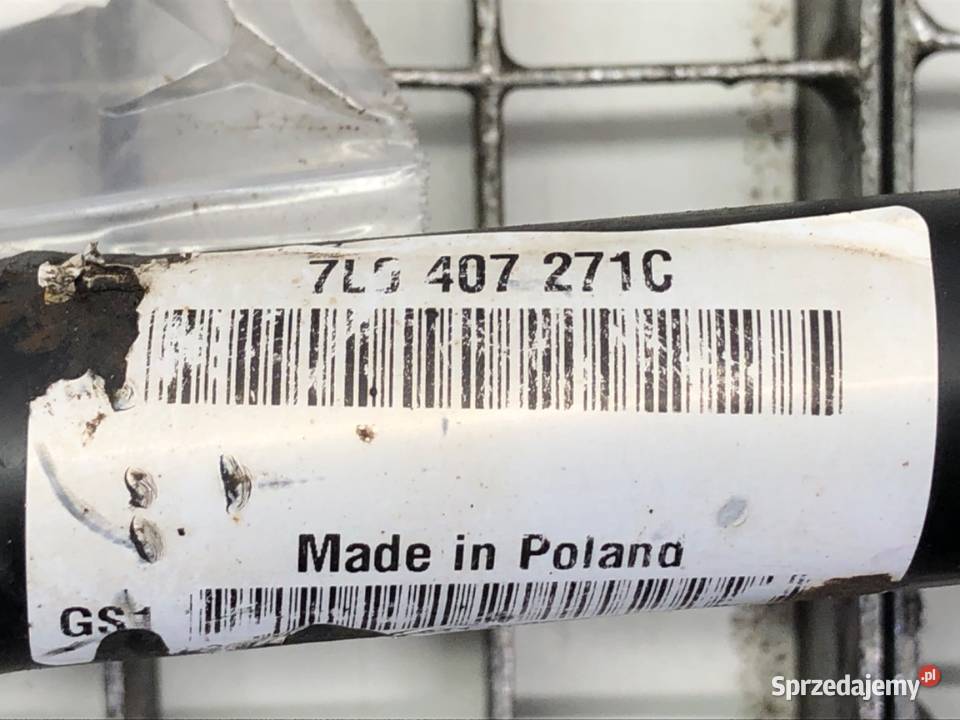 PÓŁOŚ PRAWY PRZÓD VW TOUAREG 36 280 0213 PRZEGUB