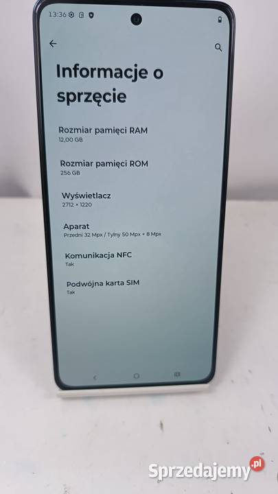 Smartfon MOTOROLA Moto G86 Power 5G 12256GB sprzedam