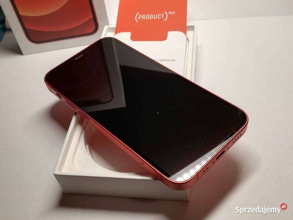 Apple IPhone 12 Mini 64GB Product RED Oryginalny Ostrów Wielkopolski