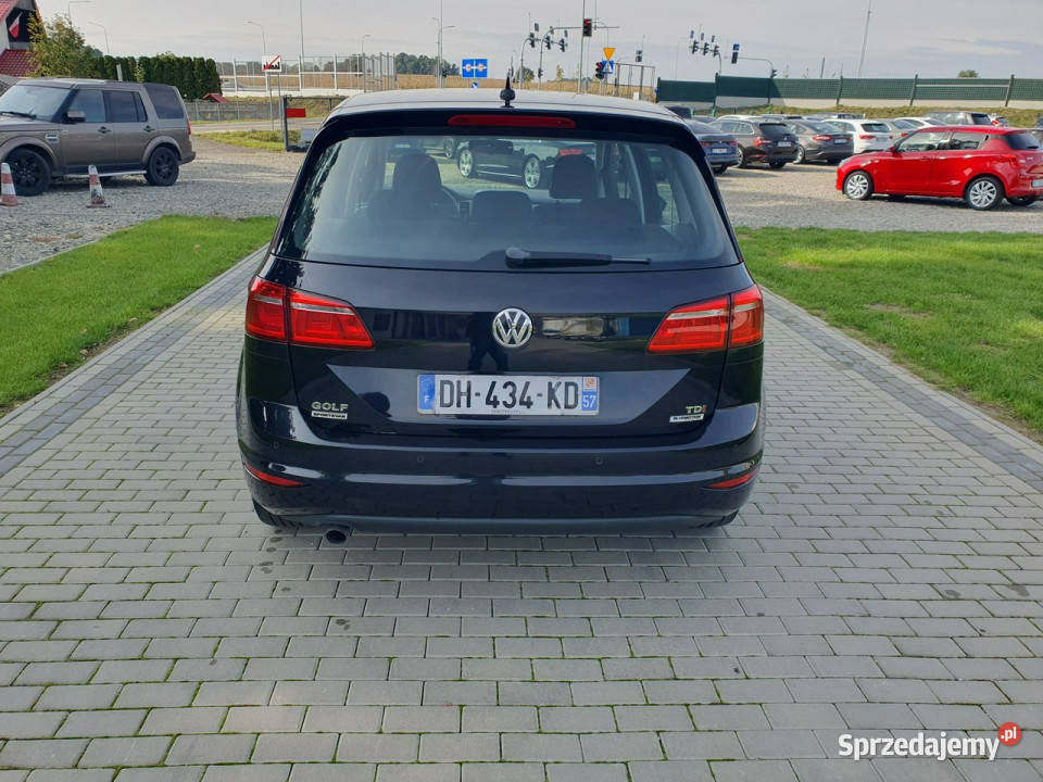 Volkswagen Golf Sportsvan 16tdi Nawigacja Radar światła do jazdy dziennej Golf Sportsvan Strobice