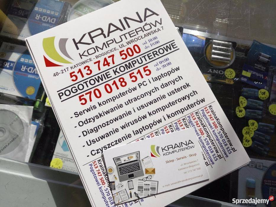 FIRMA Pogotowie Komputerowe Serwis Naprawa Katowice