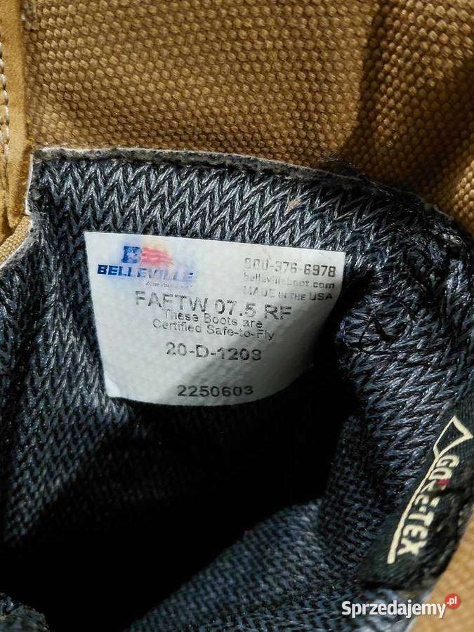 Buty Belleville FAFTW Goretex coyote 75RF dolnośląskie Wrocław