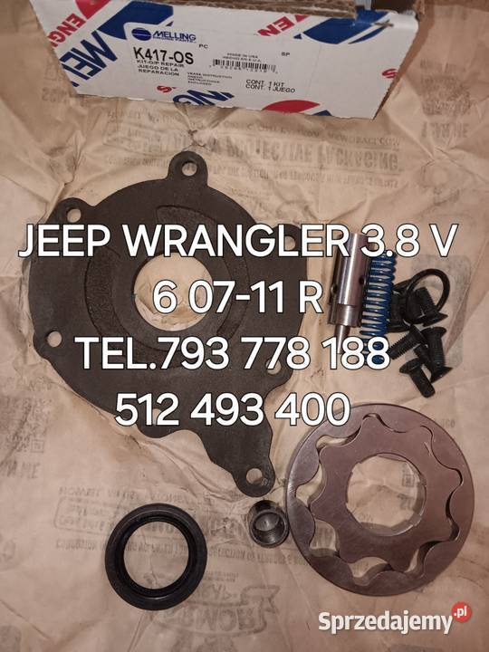 POMPA OLEJU SILNIKA JEEP WRANGLER 38 V 6 0711 R wielkopolskie Kawnice sprzedam