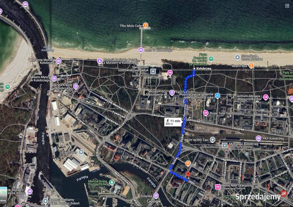 Apartament w nowym budownictwie w centrum apartamentowiec zachodniopomorskie Kołobrzeg