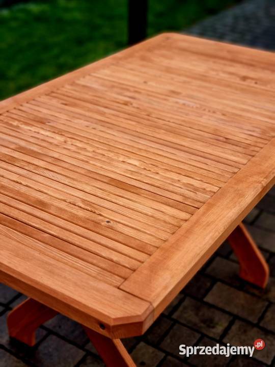 Zestaw mebli ogrodowych 6 krzeseł stół Kalety