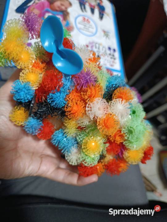 Bunchems Kolorowe Rzepy Mega Zestaw kreatywny Poznań sprzedam