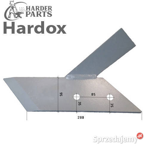 Dłuto 100hektarów HARDOX 30340001L części do Części zamienne