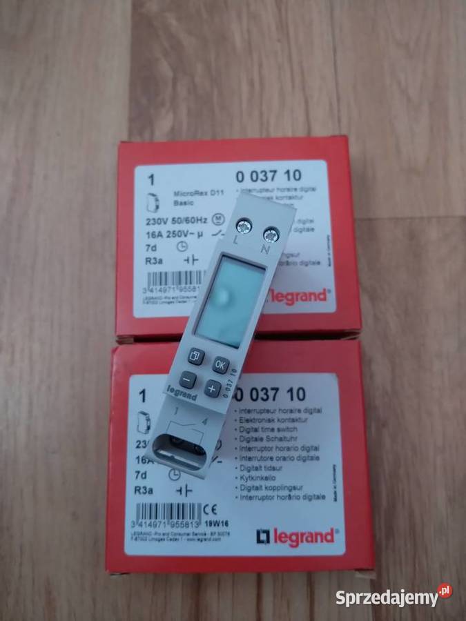 Programator czasowy MicroRex D11 Basic 16A Chojnice sprzedam