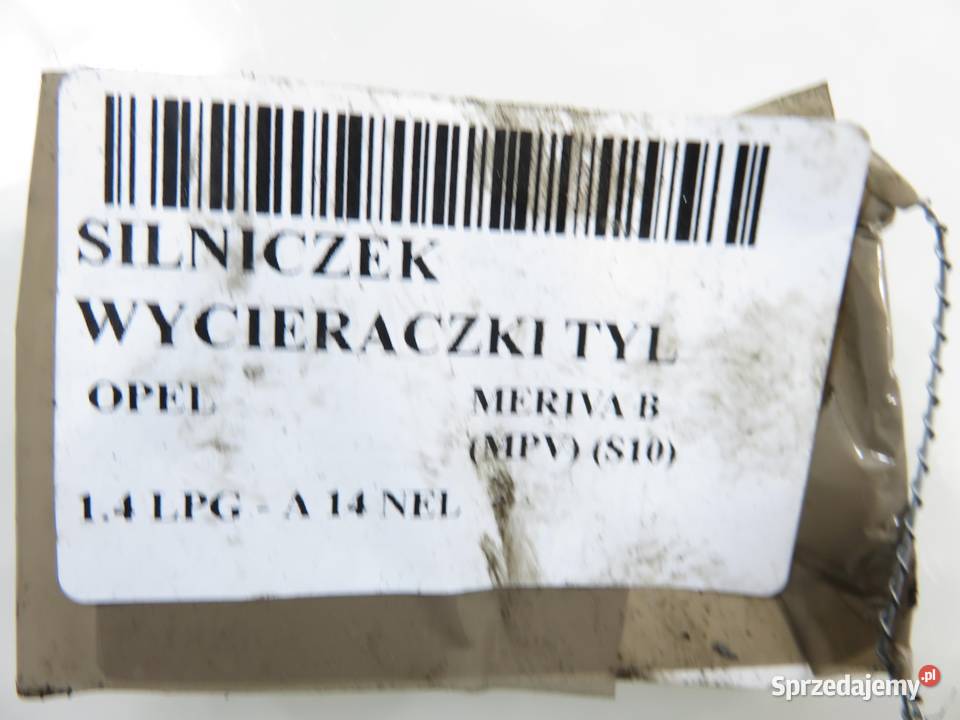 SILNICZEK WYCIERACZKI TYŁ OPEL MERIVA B