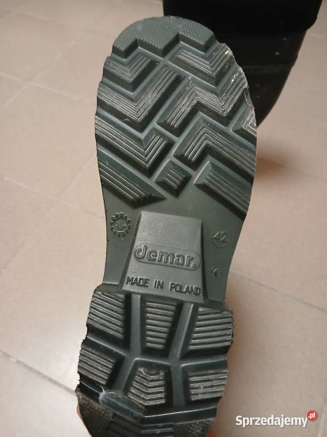 Buty gumowe ocieplane rozmiarze 42 sprzedam