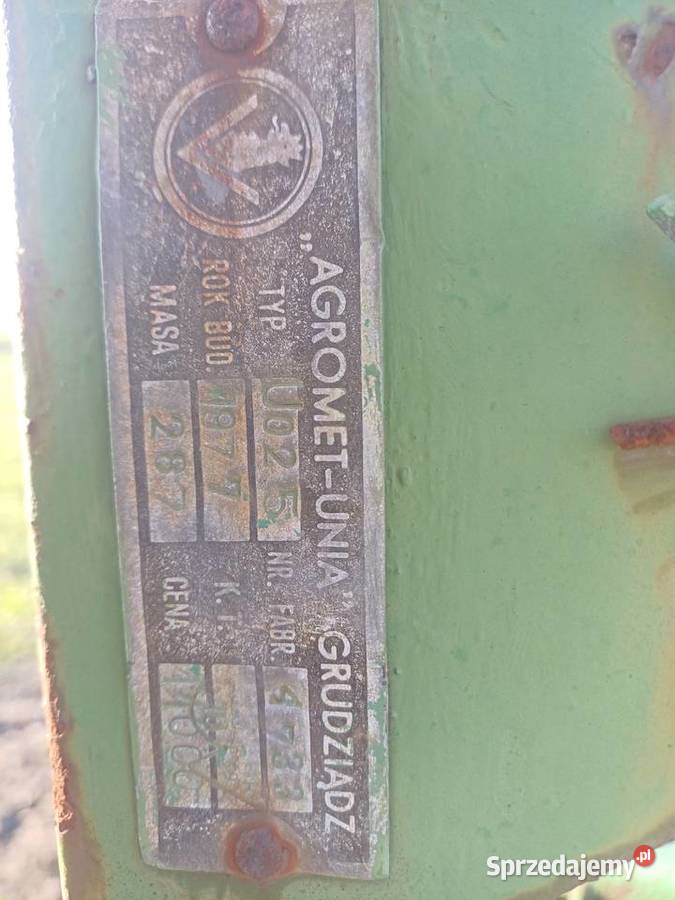 Plug Unia Grudziąc podorywkowy wielkopolskie Września