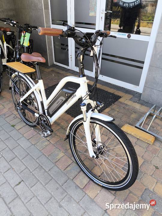 Rower Elektryczny Himiway City CzarnyBiały Tomaszów Mazowiecki