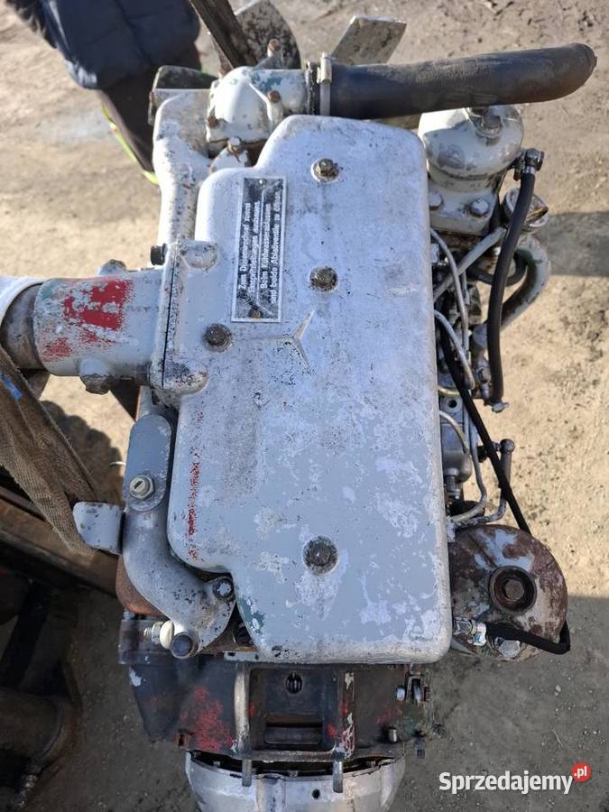 Silnik Mercedes OM 3141 DaimlerBenz 4 cylindrowy Targoszyn