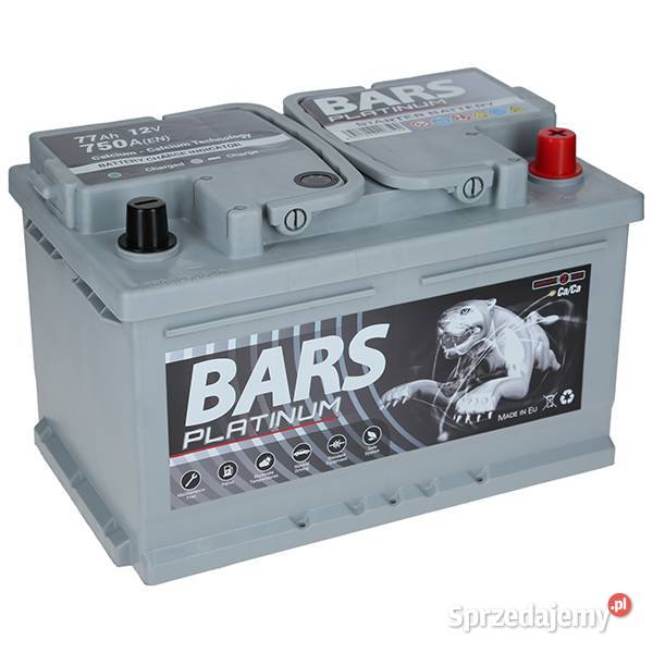 Akumulator Bars Platinum 12V 77Ah 750A P L3B Jelcz-Laskowice