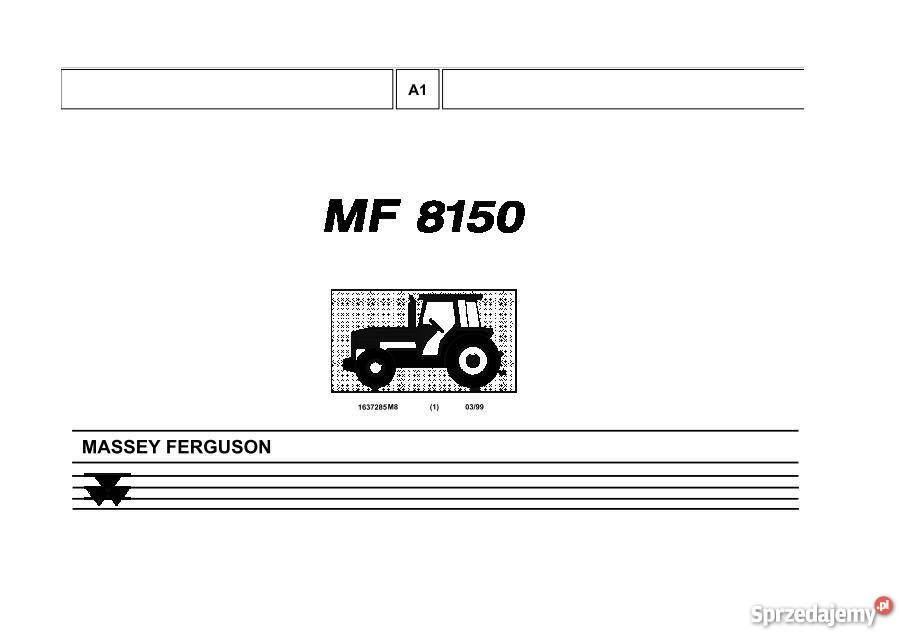 MF 8150 8160 8170 8180 8210 8220 katalog części Pozostałe Kielce