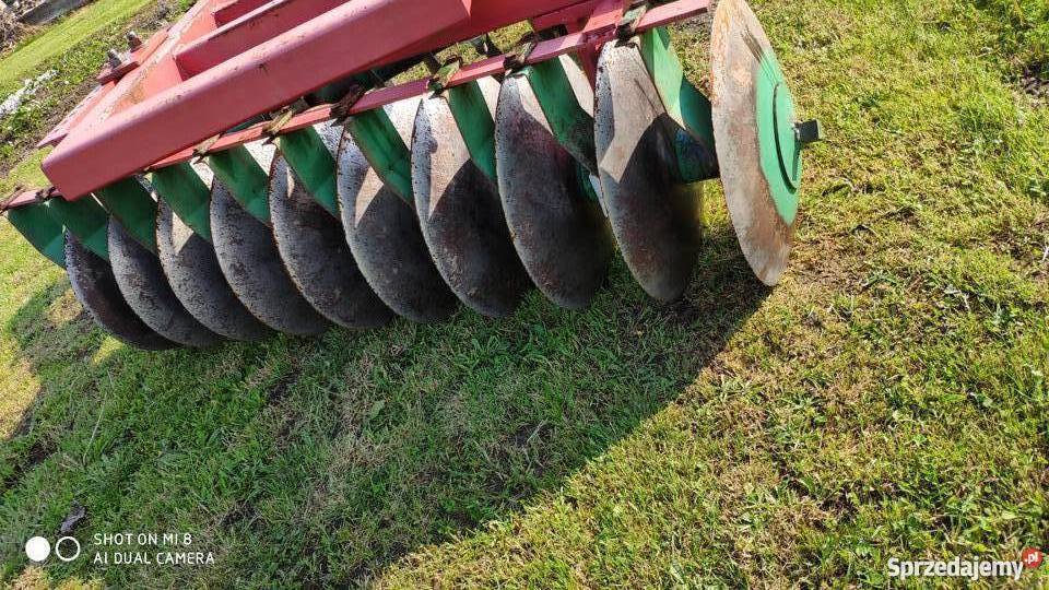 Brona talerzowa talerzówka 2x10 16m nieuszkodzony Serokomla