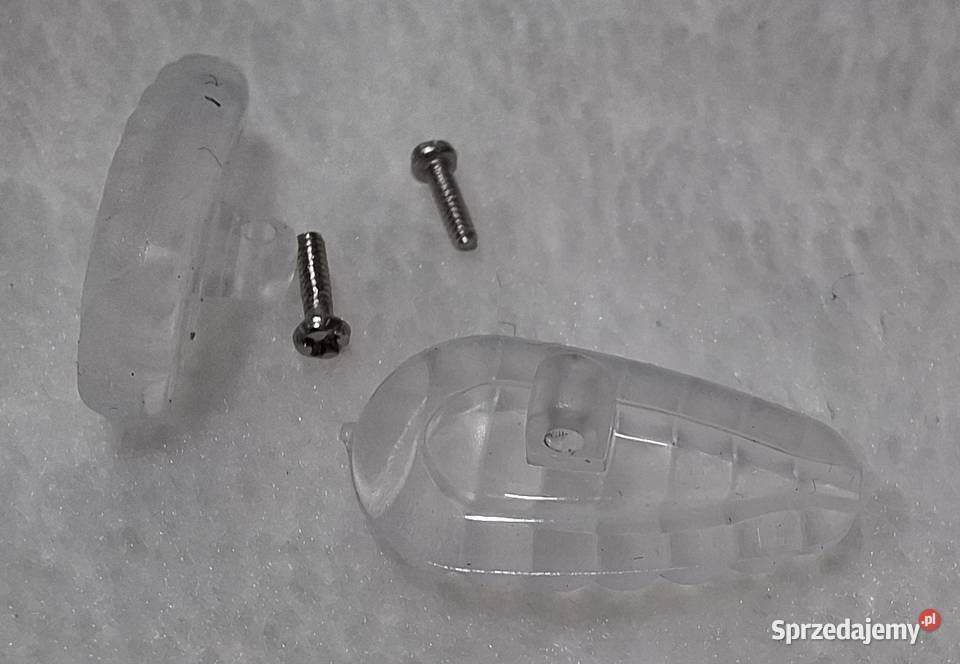 Noski do okularów poduszki miękkie 14x7mm śrubki Czeladź