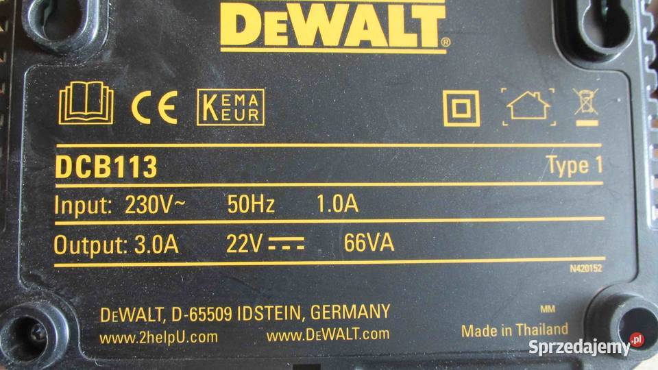 Dewalt DCD 778 18V wkręt profes Bezszczot Obr Lipki Wielkie