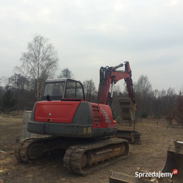 Koparka gąsienicowa 12 ton wynajem z operatorem Łódź