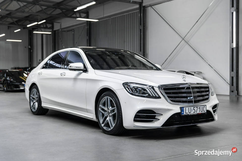 Mercedes S 560 4Matic Long Bezwypadkowy 23 000 centralny zamek małopolskie Węgrzce