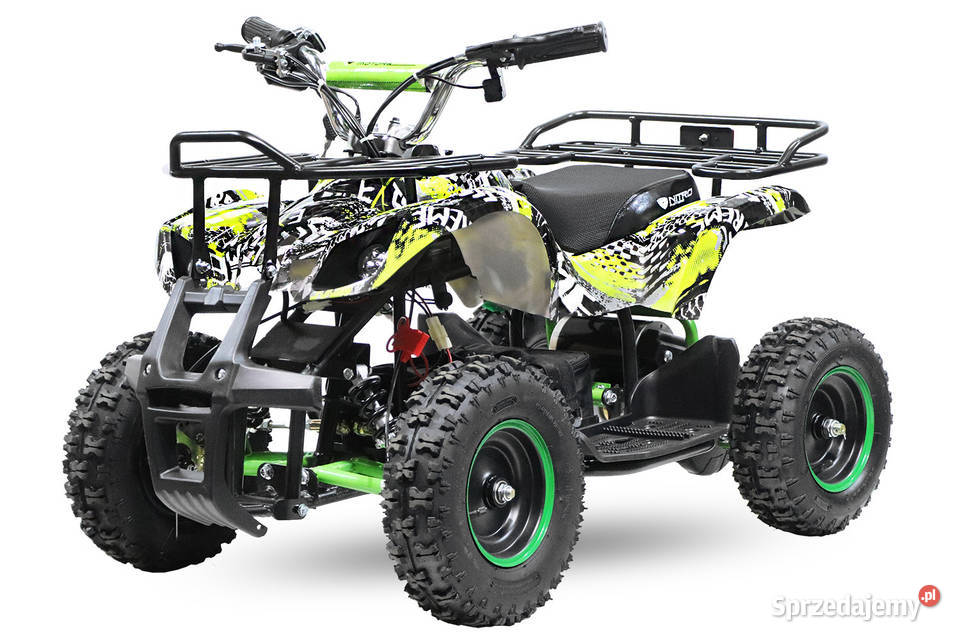 Torino graffiti 800W 36V Elektryczny Quad Alkomaty i ustniki