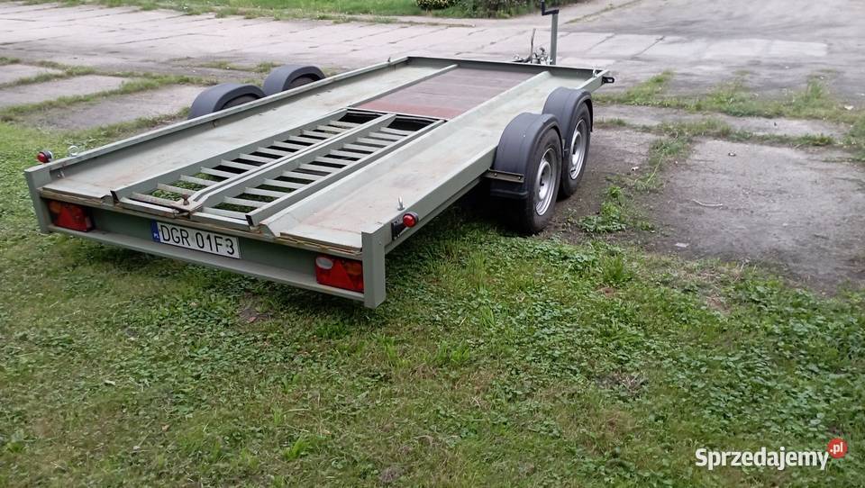 Laweta najazd przyczepa Smith 1600kg Bronów