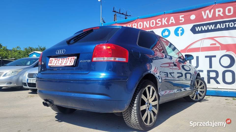 Audi A3 8P 20 Benzyna Alufelgi Klimatyzacja benzyna A3 Wrocław