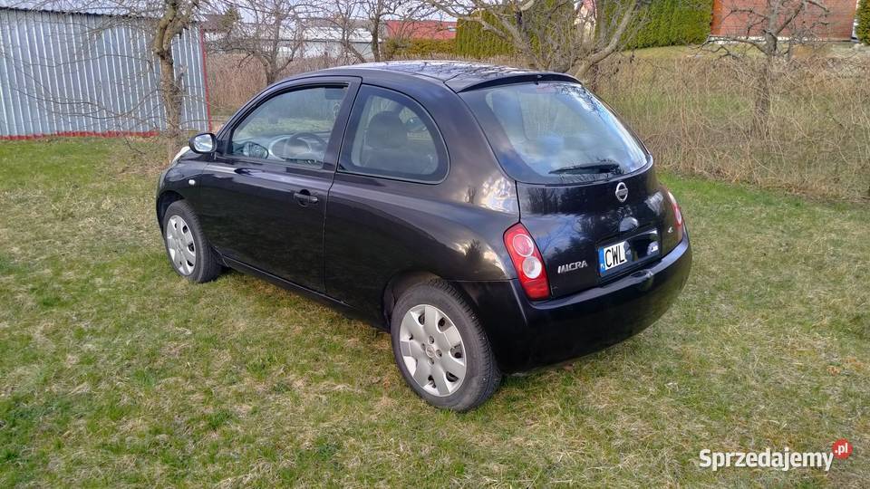 Nissan Micra K12 15 Diesel 2003r Ważne opłaty Włocławek