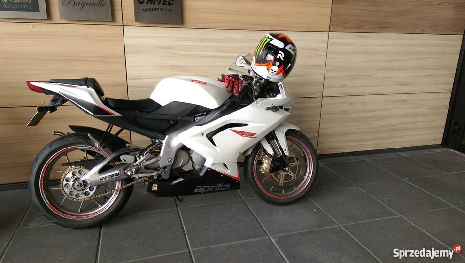 Aprilia rs 125 2010 White Legionowo