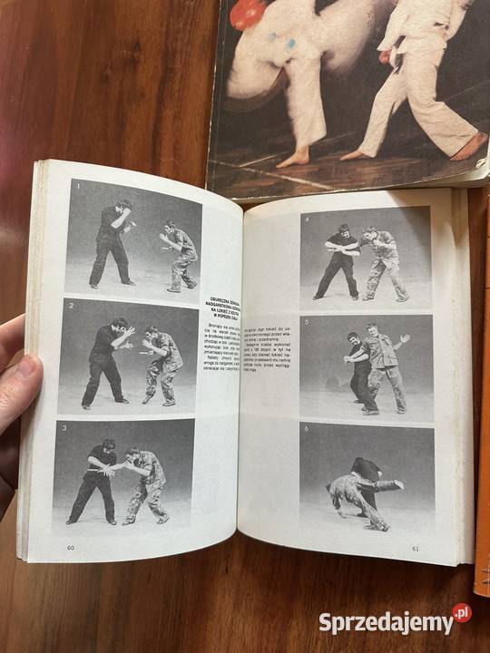 Zestaw książek sztuki walki retro karate Warszawa