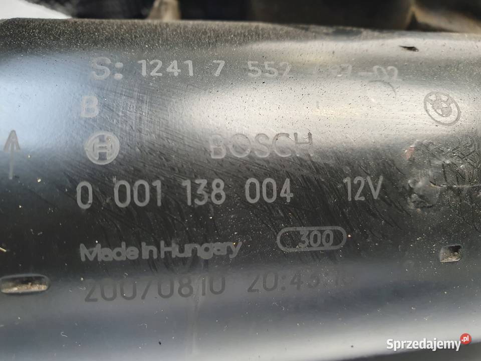 ROZRUSZNIK Mini Cooper R55 R56 16 16V VTi bosch Układ elektryczny silnika Chełm