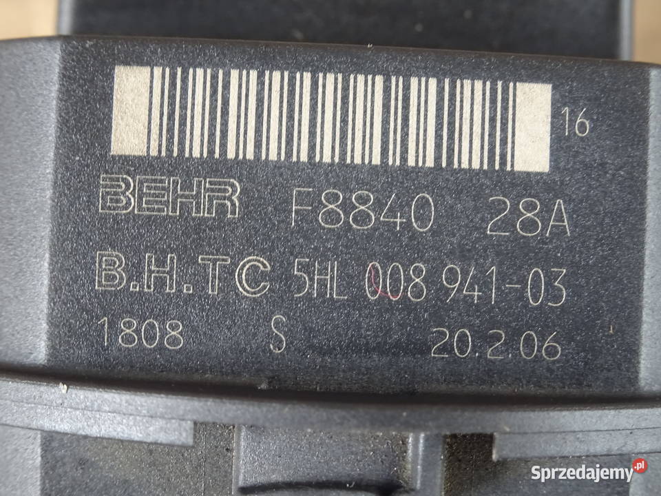 Peugeot 307 lift rezystor jeż regulator obrotów Wieluń